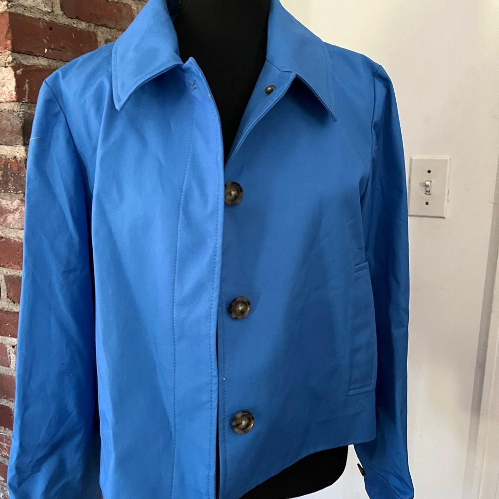 J crew collection new with tag crop ladies trench coat - Picture 1 of 6